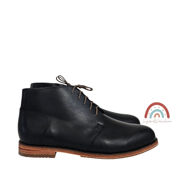 New! Nisolo Everyday Chukka Leather Boot Black main image 5